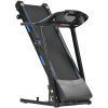 Treadmills for Home, Electric Treadmill with 15% Automatic Incline, Foldable 3.25HP Workout Running Machine Walking, Double Running Board Shock Absorp