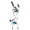 Home Folding Exercise Bike White