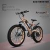 AOSTIRMOTOR 26" 1500W Electric Bike Fat Tire 48V 15AH Removable Lithium Battery for Adults S18-1500W