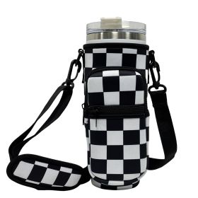 Printed Neoprene Rubber Cup Sleeve Bags (Option: K05)