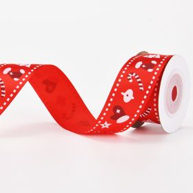 Christmas Small Roll Ribbon Combination Suit (Option: Christmas Socks)