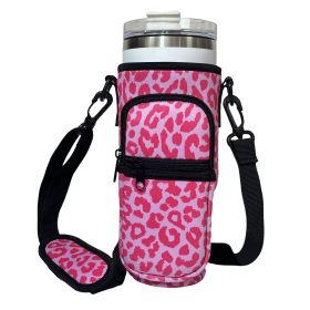 Printed Neoprene Rubber Cup Sleeve Bags (Option: K04)