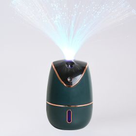 Ultra-long Life Battery Humidifier Large Capacity Portable Night Light Humidifier (Color: Green)