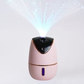 Ultra-long Life Battery Humidifier Large Capacity Portable Night Light Humidifier (Color: Pink)