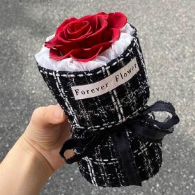 Classic Style Flowerpot Rose Valentine's Day Gift (Color: Red)