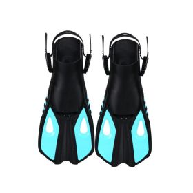 Snorkeling Fins Adjustable Diving Flippers Snorkeling Equipment (Option: Green-StoM)