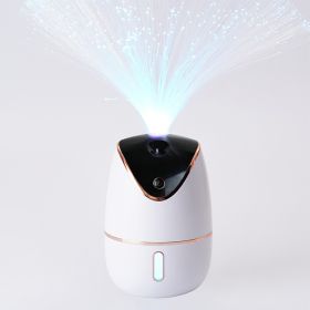 Ultra-long Life Battery Humidifier Large Capacity Portable Night Light Humidifier (Color: White)