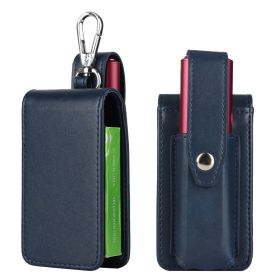 Simple Solid Denim Storage Protective Case (Option: Navy Blue-Storage)