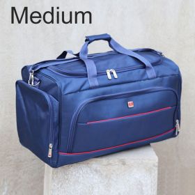 Short Distance To Oxford Large-capacity Handbag Travel Big Bag (Option: Dark Blue-Medium)