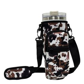 Printed Neoprene Rubber Cup Sleeve Bags (Option: K07)