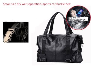 Men's And Women's Wet And Dry Separation Portable Large Capacity Travel Bag (Option: S-4Style)